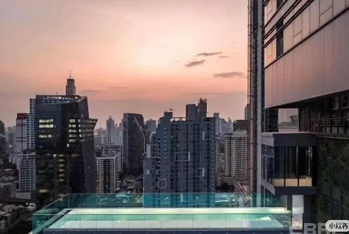 Apartamento M51 市中心奢华公寓 临近捷运 云端泳池 高空全景健身房 高速网络 Banguecoque